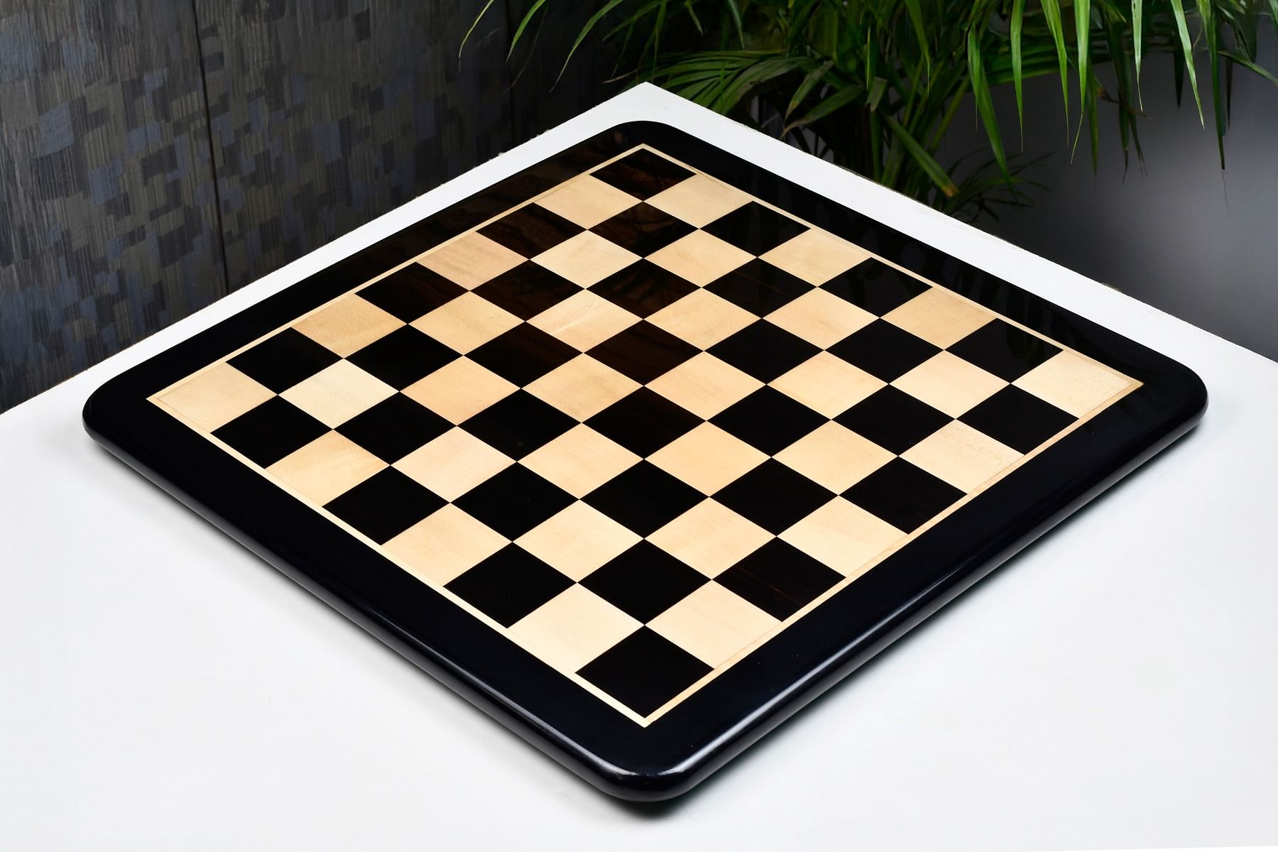 Wooden Chess Board Ebony Wood 19