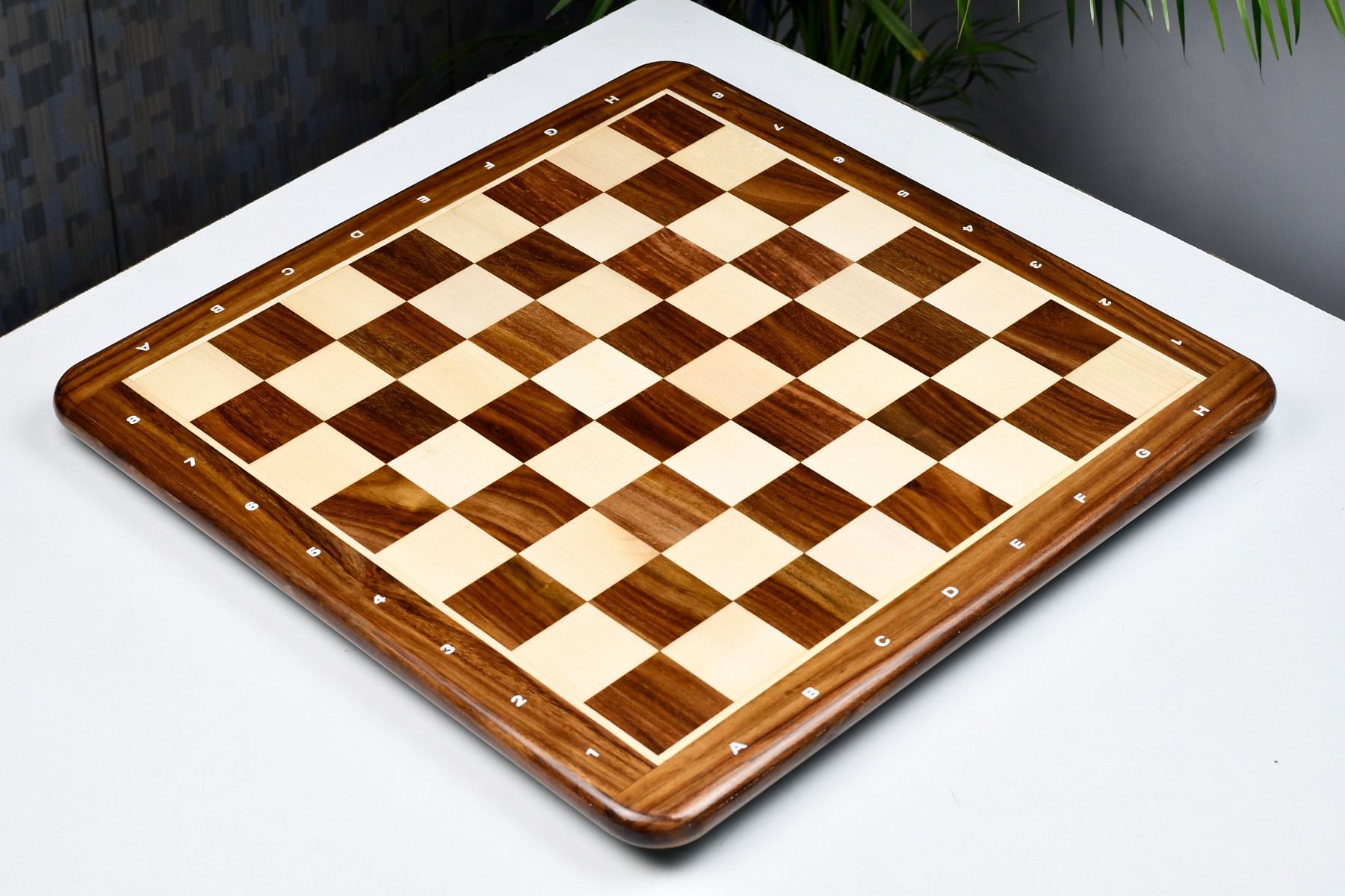 Players Choice Wooden Chess Board in Sheesham Wood with Notation 21
