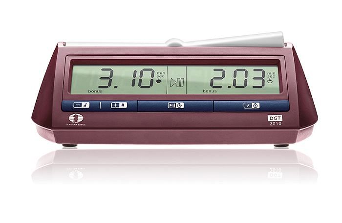 Official DGT 2010 Second Generation Digital Chess Clock of the World Chess Federation FIDE