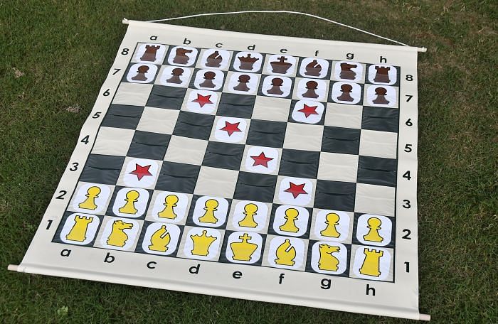 39" Vinyl Slot-in Style Demo Board and Pieces with Black Deluxe Carrying Bag
