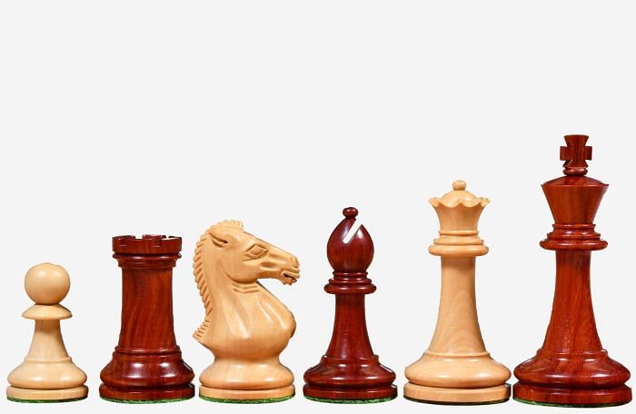 The GM Blitz Edition Staunton Series Chess Pieces By Chessbazaar