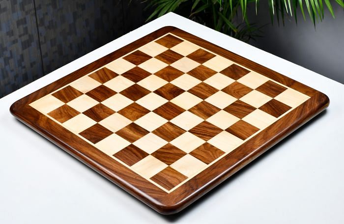1. Wooden Chess Board in Sheesham by Chessbazaar