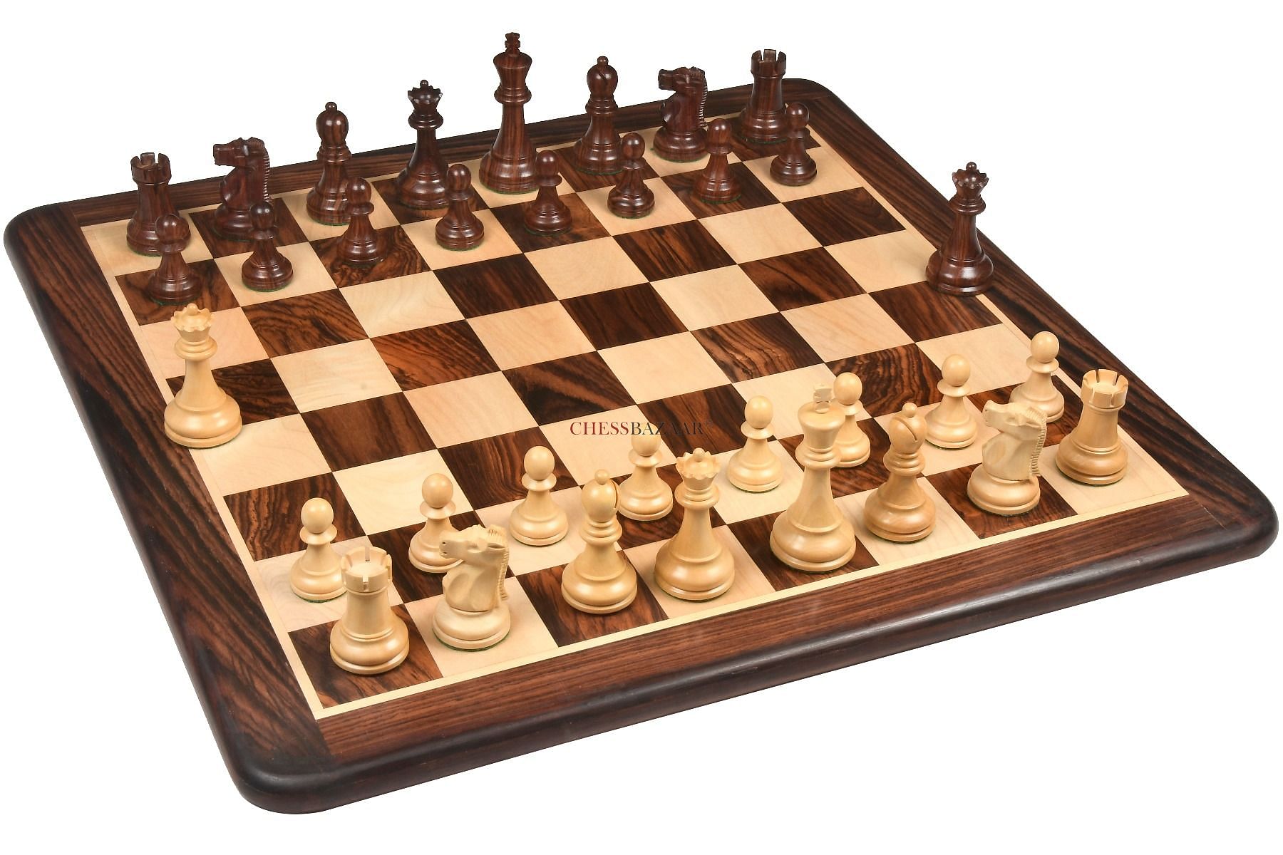 Grand Revivals: Fischer-Spassky / 1972 World Championship 3.75 Ebony –  Staunton Castle