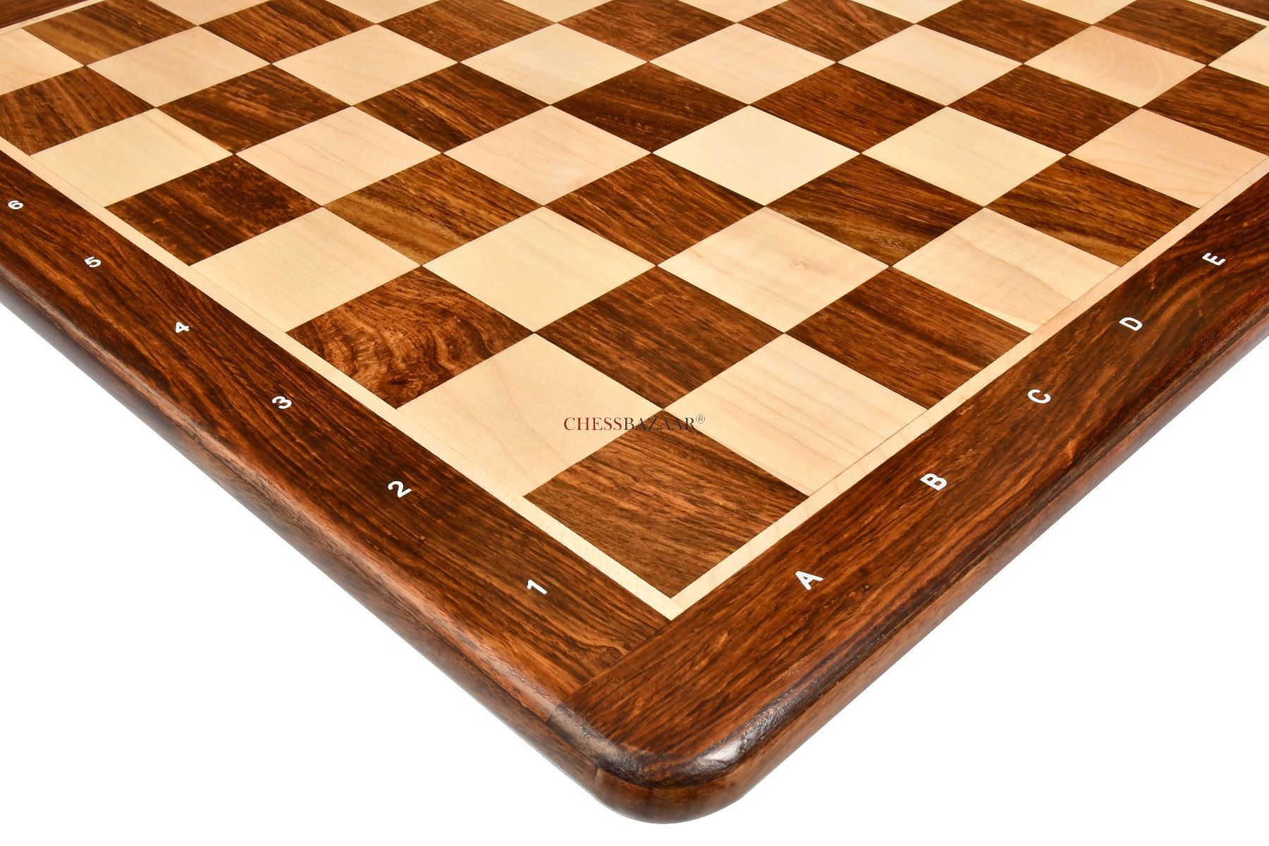Artemis wooden chess board 50x50 (with coordinates)