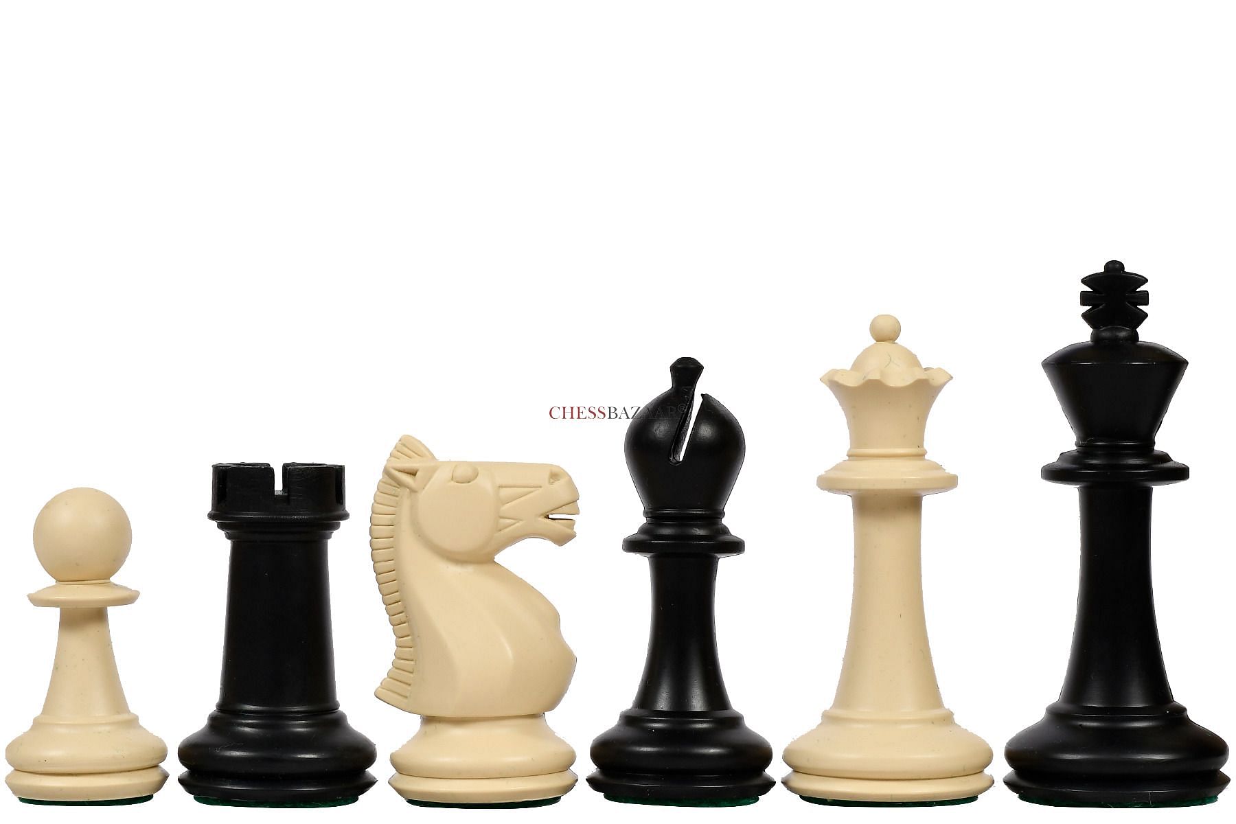 The Collector Series Plastic Chess Pieces - 3.75 King