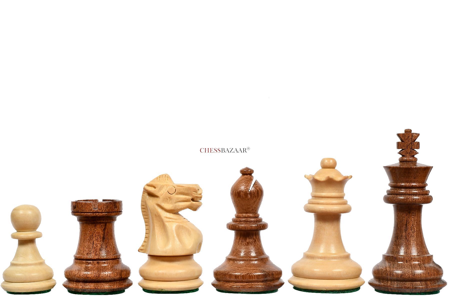 Chess Pieces Supreme | Staunton | 95 mm | Boxwood & Acacia