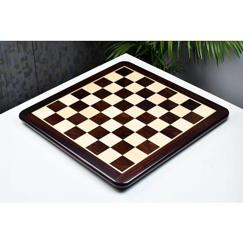 Chess Board Wooden Rose Wood 20" - 50 mm 