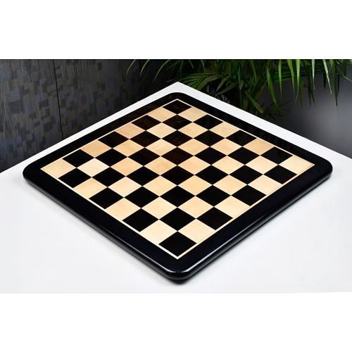 Wooden Chess Board Ebony Wood 19" - 50 mm