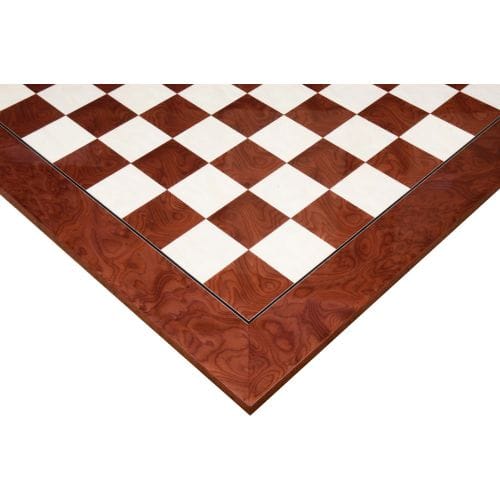 Buy Best Wooden Deluxe Black Anigre Maple Matte Finish Chess Board Online