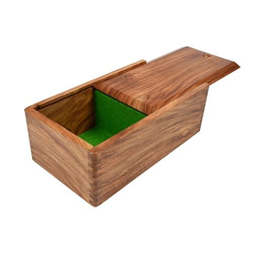 Wooden Large Tournament Chess Storage Box in Sheesham Wood for up to 4.5" King Size Chess Set