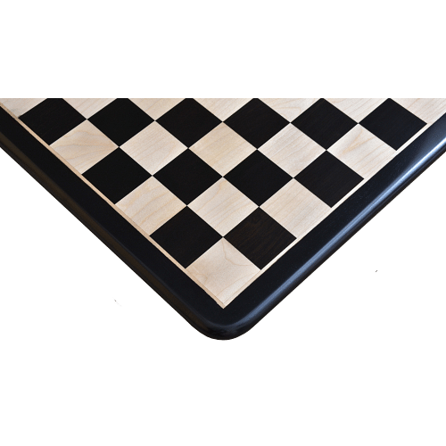 21 Inch Ebony Wood Chess Board