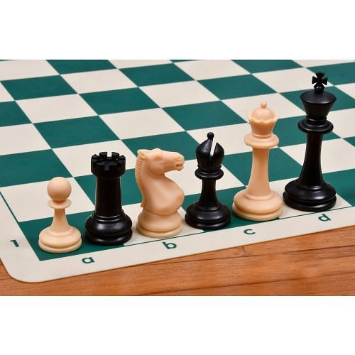 The International Series Unweighted Tournament Plastic Chess Set