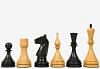 Reproduced 1961 Soviet Championship Baku Chess Pieces - 4.05 King By Chessbazaar