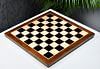 Solid Wooden Indian Chess Board in Genuine Ebony Wood & Maple Wood with Sheesham Wood Border 19" - 50 mm Square By Chessbazaar
