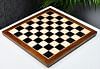Solid Wooden Indian Chess Board in Genuine Ebony Wood & Maple Wood with Sheesham Wood Border 21" - 55 mm Square By Chessbazaar
