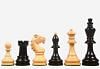 Vintage 1950's Circa Bohemia Staunton Series German Chess Pieces - 3.89" King By Chessbazaar