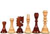 Reproduced Historic 1929 Barcelona "Joc Catalan" Chess Pieces in Bud Rosewood & Box Wood - 4.3" King