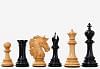 The Crown Heritage Series – A Regal Collection of Luxury Chess Pieces in Ebony Wood & Natural Boxwood 4.3” King 