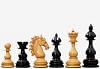CB Wild Stallion Luxury Chess Pieces in Ebony & Boxwood - 4.4" King