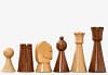The Australian War Memorial Reproduced Chess Pieces by ACF in Sheesham & Natural Boxwood / King Base Stamping - 3.5" King
