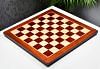 Solid Wooden Chess Board Blood Red Bud Rose Wood 23" - 60 mm