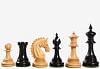 The California Chrome Staunton Series Chess Pieces Version 2.0 in Ebony / Boxwood - 4.25" King