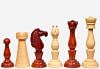 Grand Divan Wood Chess Pieces from Simpson's-in-the-Strand - 4.2" King w/ Extra Queens BY Chessbazaar