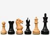 The Laughing Knight Series Chess Pieces in Ebonized & Boxwood - 3.0" King 