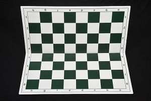 Folding Tournament PVC Chess Board with Algebraic Notation in Green & White Color 20