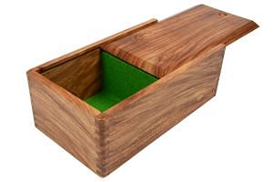 Wooden Large Tournament Chess Storage Box in Sheesham Wood for up to 4.5