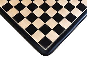 Solid Wooden Heavy Indian Handmade Chess Board in Genuine Ebony & Maple 23
