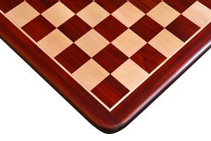 Wooden Chess Board Blood Red Bud Rose Wood 19