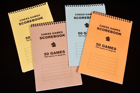 Quality Scorebooks in different colors