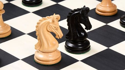The Imperial Collector Series (Sinquefield Cup 2014) Chess Pieces V2.0 in Ebony Wood & Box Wood - 3.75