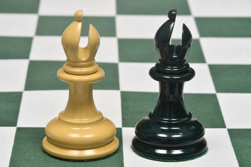 Reproduced 1849 Original Staunton Pattern Chess Set in Lacquer 