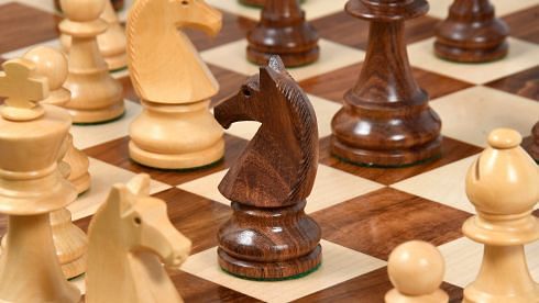 Reproduced Chavet 90s Championship French Tournament Chess Set Online
