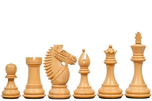 The Bridle Study Analysis Chess Pieces in Sheesham and Boxwood 