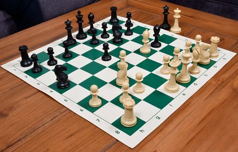 The Player Series Tournament Plastic Chess Pieces 3.8 inch king