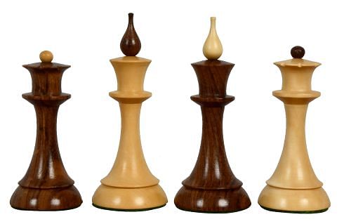 King Height 106mm Staunton 4 queens International Standard Chess