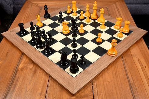 Atlantic Classic Chess Pieces Staunton Sheesham Boxwood 3.75 -  Portugal