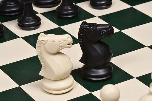 The Checkmate Series Plastic Chess Set (32 Pieces) Heavily