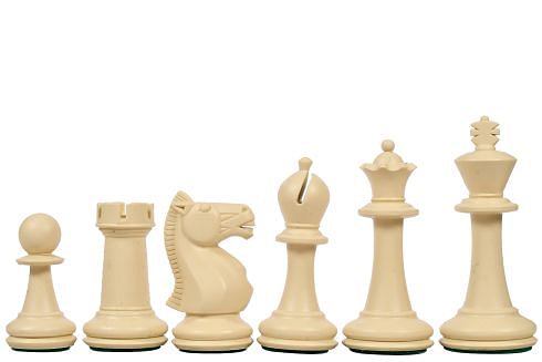 The Collector Series Plastic Chess Pieces - 3.75 King