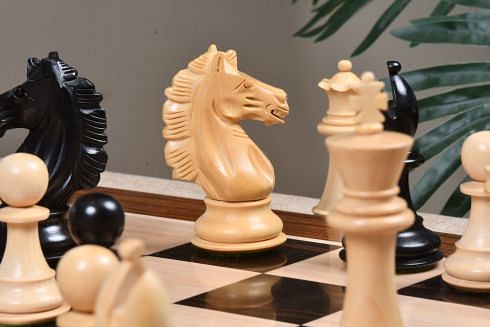 Buy Master Staunton Series Chess Pieces in Dyed Box Wood online from  chessbazaar