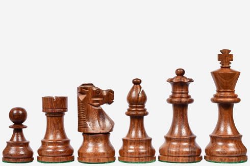French Lardy Staunton Tournament Chess Set Pieces with Free