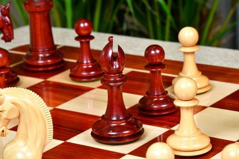 Reproduced 1923 Bauhaus Combo Chess Set-Bud Rosewood Chess Pieces + Board –  royalchessmall