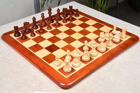 Série Fischer-Spassky (Campeonato Mundial de Xadrez 1972) - Peças de Xadrez  em Madeira de Acácia 3,75 de Índia Boxwood – ROOGU