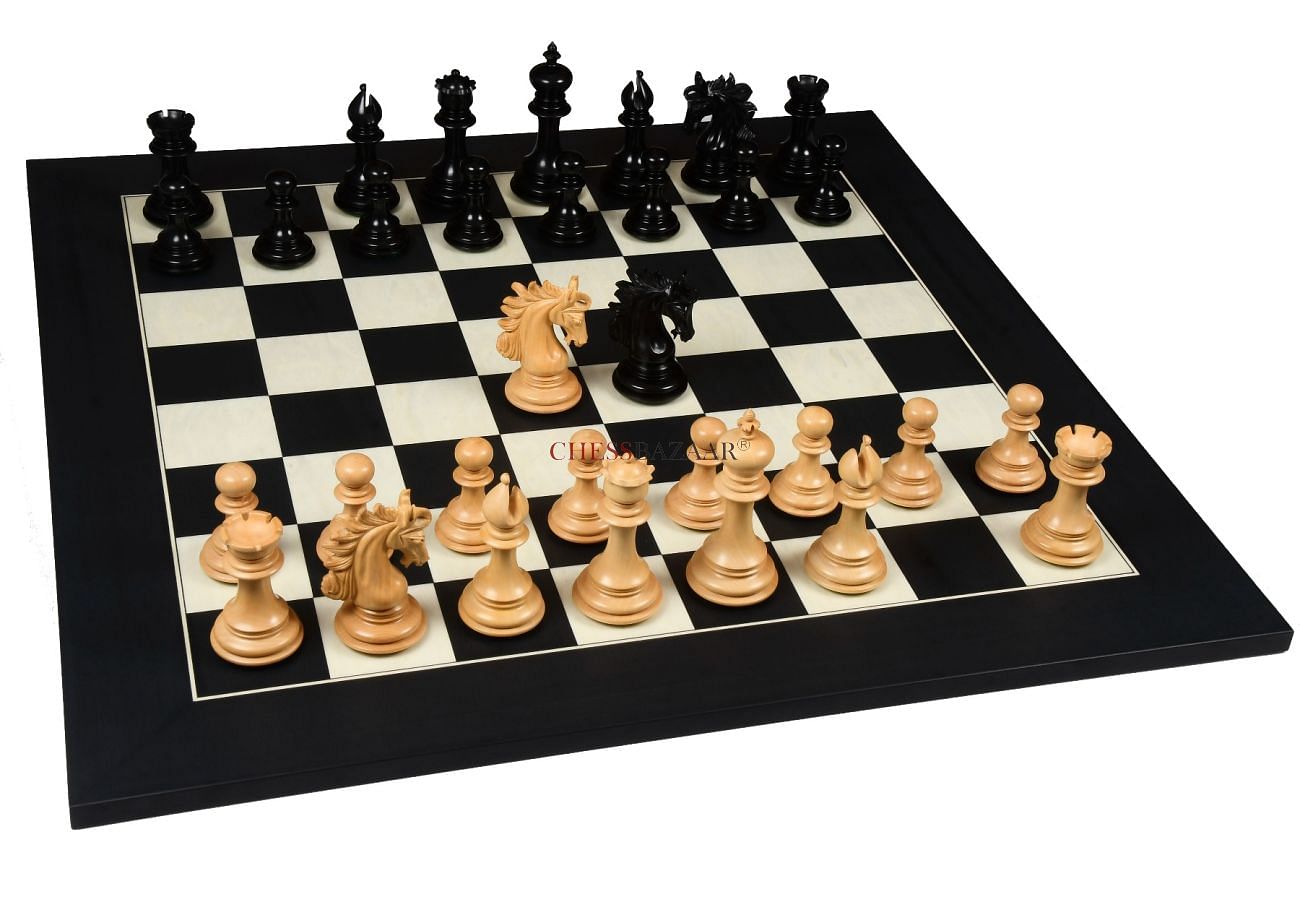 Knight Black  Staunton Chess Set Automatic – Thomas Earnshaw