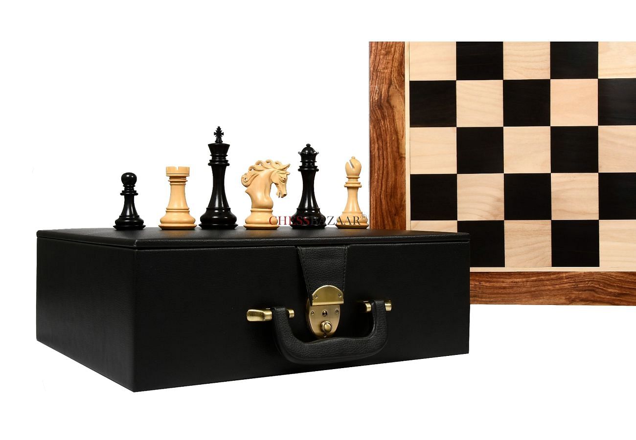 Chess board & pieces – Immortal Game