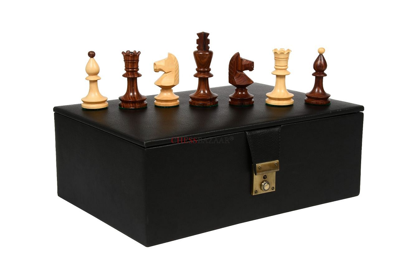 Romanian Tournament Weighted Wooden Chess Set