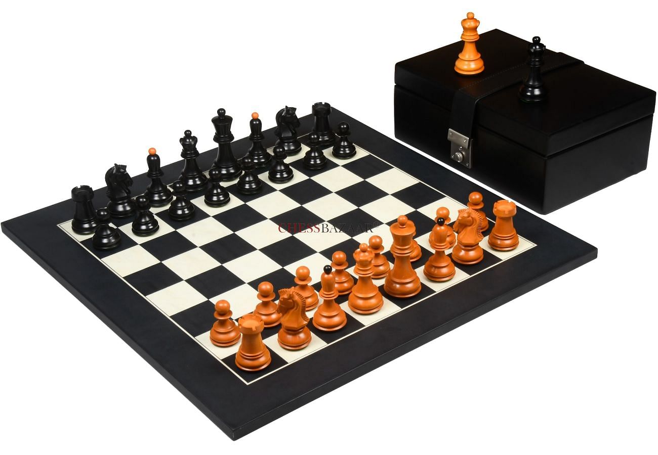 Galería del coleccionista - Galería del coleccionista - Chess set, chess  (1) - Lead, tin and wood - Catawiki